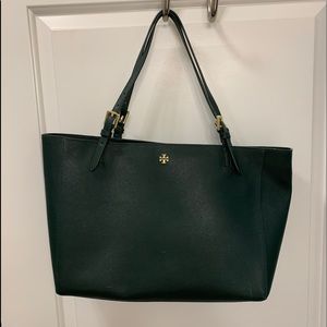 Tory Burch Army Green Large Purse